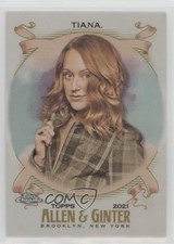 2021 Topps Allen & Ginter Chrome Refractor Sarah Tiana #229 3q5