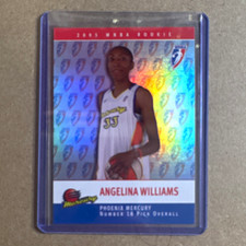 Rittenhouse 2005 WNBA Draft Angelina Williams Rookie RC #RC17 222/333 Mercury