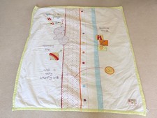 Nursery Quilt Baby Blanket Cot Cover Mothercare Humphrey's Corner Humphreys