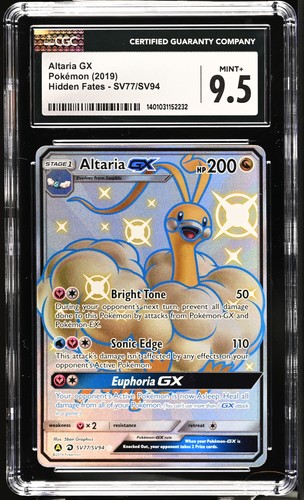 Altaria-GX graded CGC 9.5 for sale on eBay
