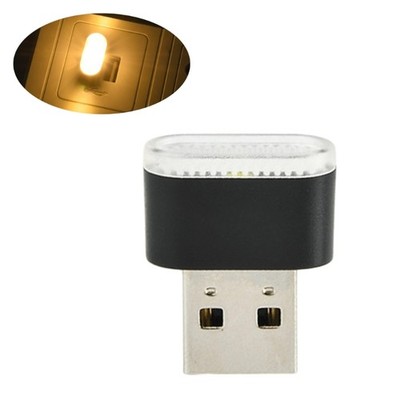 Adjustable Car Interior Lamp USB Operated Night Light Quick Installation
