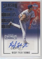 2016 Elite Extra Edition USA Baseball Contenders Ricky Tyler Thomas Auto 0f8
