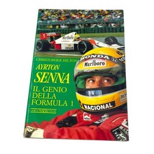 Libro "Ayrton Senna - Il genio della Formula 1" di Christoper Hilton, 1991