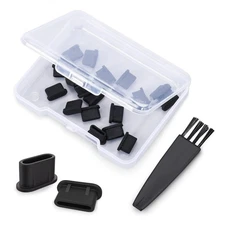 USB C Dust Plug, 20 Pack Type C Anti Plugs Cover 20 C 