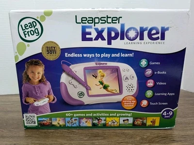 LeapFrog Leapster Explorer Spielsystem lila 2011 - NEU versiegelt alter Bestand - Bild 1 von 4