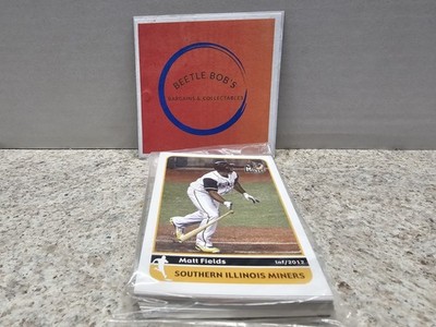 Southern Illinois Miners Frontier League 2012 Baseball Card Team Set Sealed