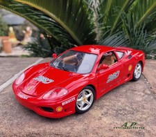 modellino auto scala 1/18 ferrari 360 modena modellini della bburago