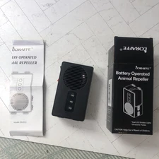 LORAFFE Rodent Repellent Ultrasonic Under Hood Animal Repeller Battery Operated