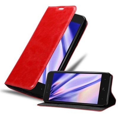 Hülle für BQ Aquaris X5 PLUS Schutz Hülle Case Handy Tasche Etui Kartenfach