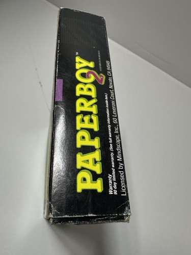 Paperboy 2 SNES CIB Super Nintendo Complete In Box Vintage 1991/1992 - Picture 19 of 24