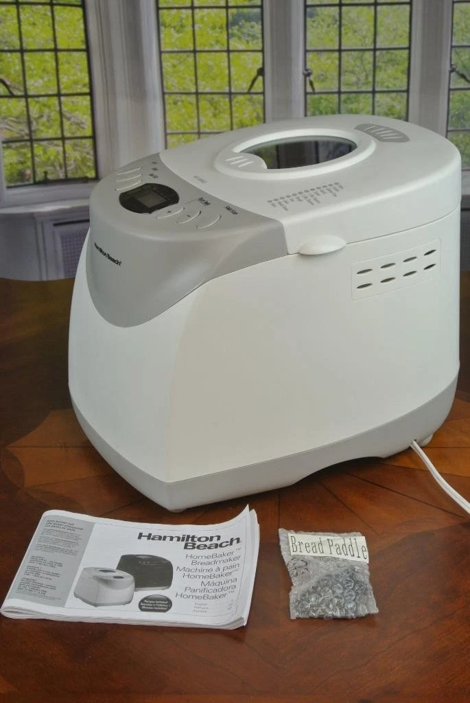 Hamilton Beach 29881 2 Pound AUTOMATIC BREADMAKER Bread Machine GLUTEN FREE