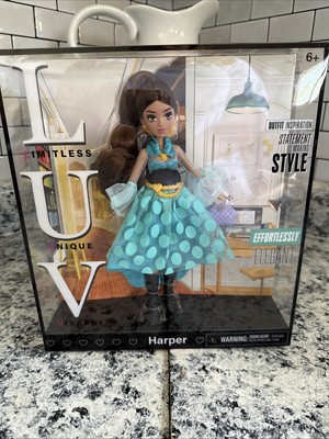 L.U.V. Fashion Doll HARPER 10'' Limitless Unique Vibrant Vintage Style New