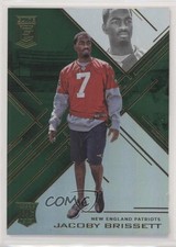 2016 Donruss Elite Elite Rookies Retail Green Jacoby Brissett #180 ry1