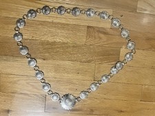 Ladies Concho Silver Metal Belt 40 Long