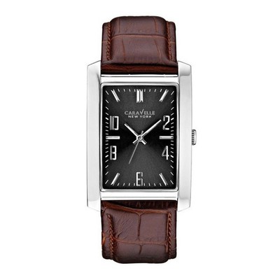 Bulova Caravelle Men's Grey Dial Quartz Watch 43A119
