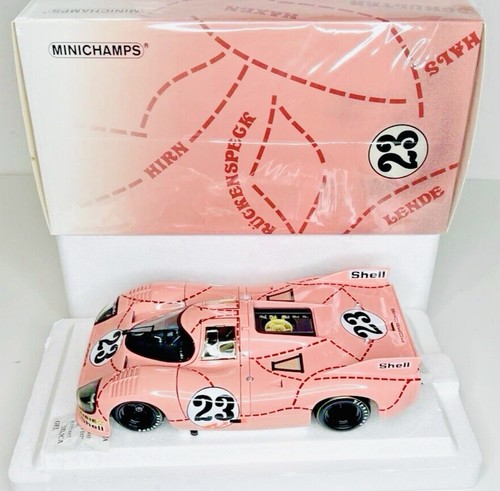 MINICHAMPS 1:18 1971 Porsche 917/20 #23 PINK PIG 24h Le Mans Diecast Car