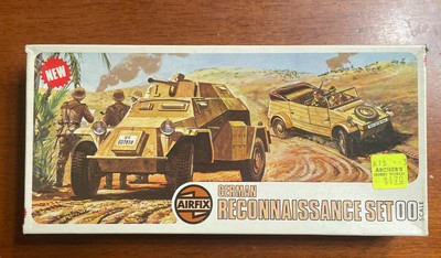 German Reconnaissanc Vehicle - Airfix Series 2 1/76 Scale Unassembled Kit#2312-6