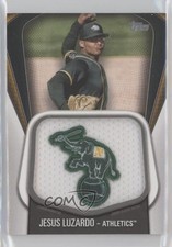 2020 Topps Jumbo Jersey Sleeve Patch Jesus Luzardo #JJSP-JL Jumbo Patch p7m