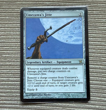 1x MP Umezawa's Jitte Betrayers of Kamigawa MTG Magic the Gathering
