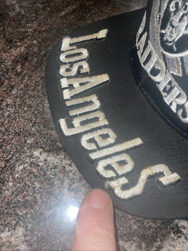 Vintage New NOS RARE Raiders NFL American Needle Snapback Hat Los Angeles vegas - Picture 18 of 19