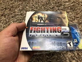 Fighting Force 2 (Sega Dreamcast, 1999) CIB Complete W/ Reg Card Tested Working