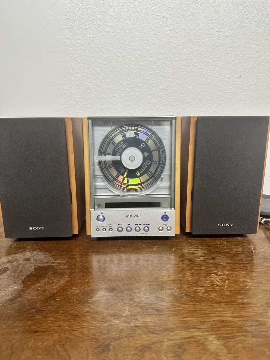 Sony CMT-EX1 CD Player Micro Stereo AM/FM SS-CEX1 Speakers