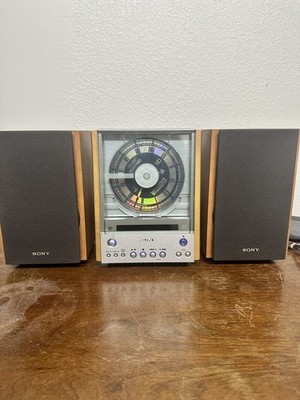 Sony CMT-EX1 CD Player Micro Stereo AM/FM SS-CEX1 Speakers