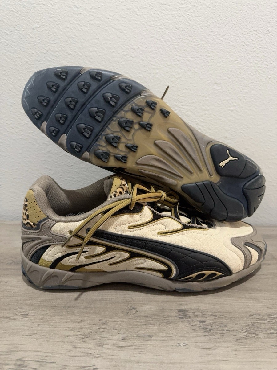 Puma x ASAP Rocky Inhale Leopard Sneakers Mens 13 Toasted Almond