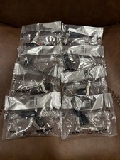 Neutrik NYS07 Rean 1/4" Mono right angle Plug- Lot of 8- New in package
