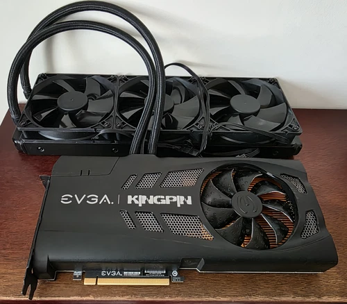 Tarjeta gráfica EVGA GeForce RTX 3090 KINGPIN HYBRID 24 GB GDDR6X 24G-P5-3998-KR