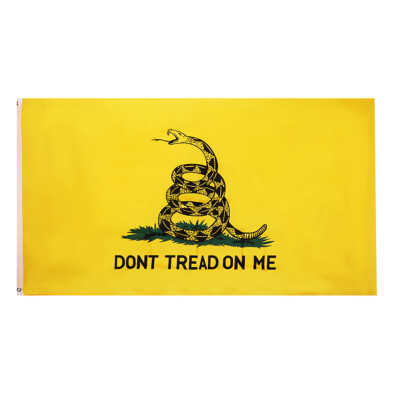 FLAGGE GADSDEN DONT TREAD ON ME 150x90cm - US-AMERIKANISCHE FAHNE FLAG Top