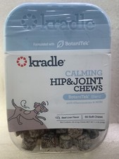 Kradle Calming Hip  Joint Chews Beef Flavored 60 count. EXP: 2025