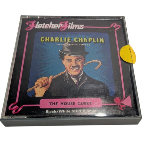 Versiegelt Chaplins Greatest Komödien The House Guest 200ft Super 8 Bw Leise - Bild 3 von 5