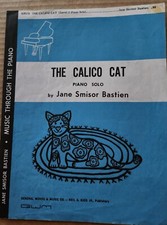 The Calico Cat Piano Solo By Jane Smisor Bastien 4 Pages Sheet Music For Piano