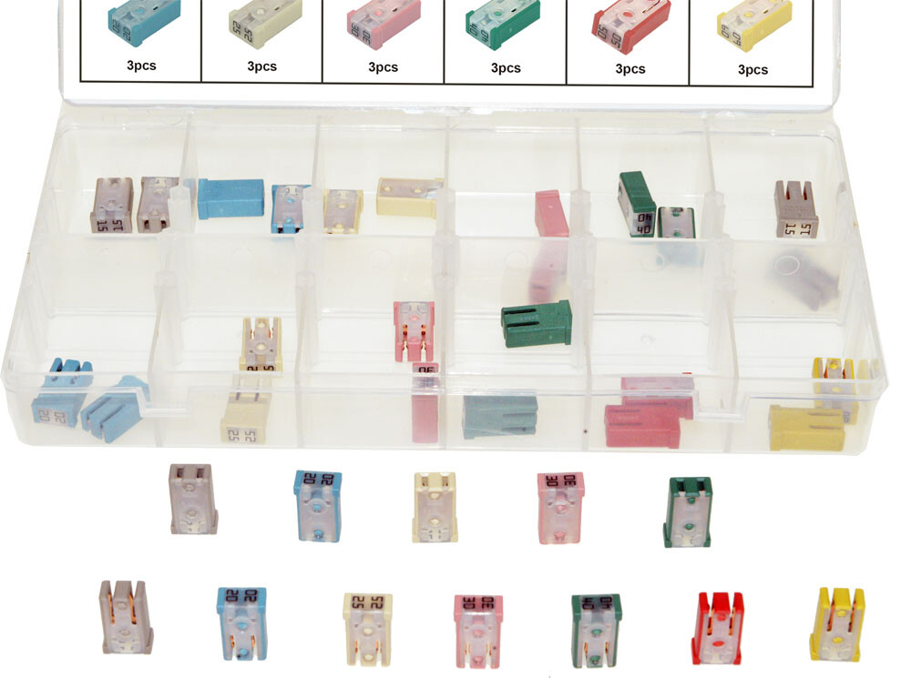 Swordfish 51190 36pc MCASE+ Cartridge Blade Fuse Assortment eBay