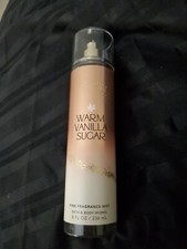Warm Vanilla Sugar Bath Body Works Fine Fragrance Mist Body Spray 8 fl oz New