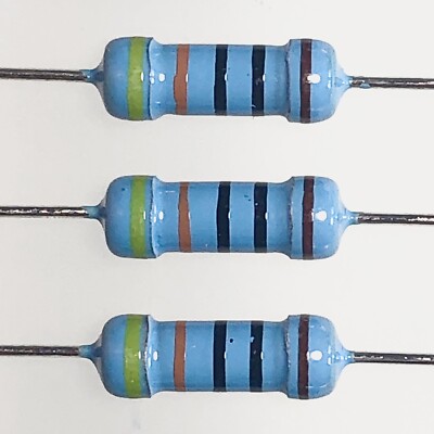 [10x] Metal Film Resistor 430Ω 1/2W 1% Axial