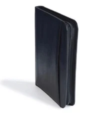 Lighthouse Kurt Zipper Folio Album For Grande Pages Black Padded Leatherette NEW