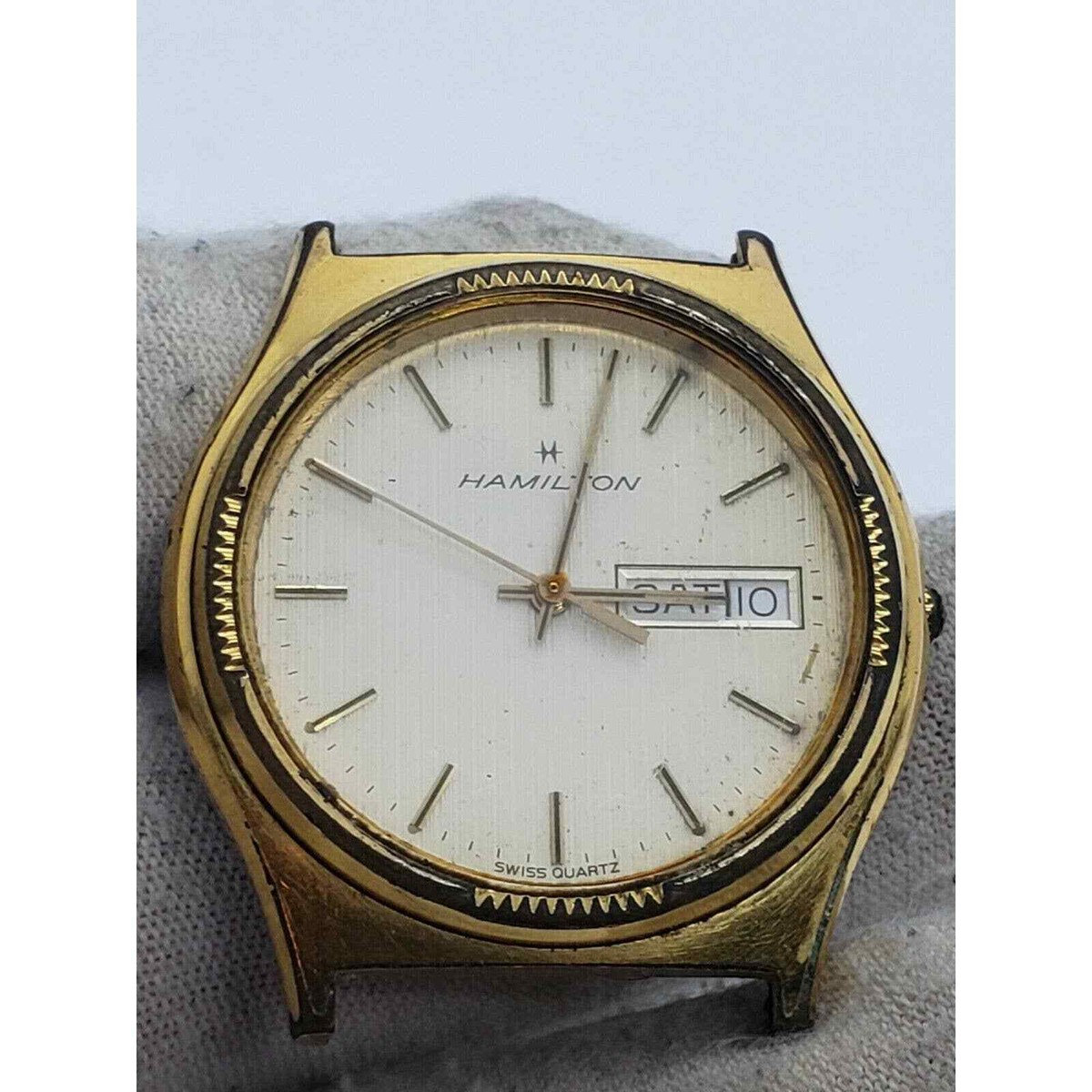 【国内配送】 1980's 8640 Watch Hamilton Movement Day/Date Swiss Quartz その他