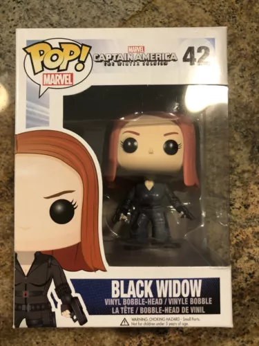 Funko Pop! Marvel Black Widow Captain America The Winter Soldier 42