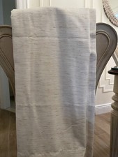 ROYAL VELVET CURTAIN PANELS 42"x84" IVORY SET OF 4 PANELS 