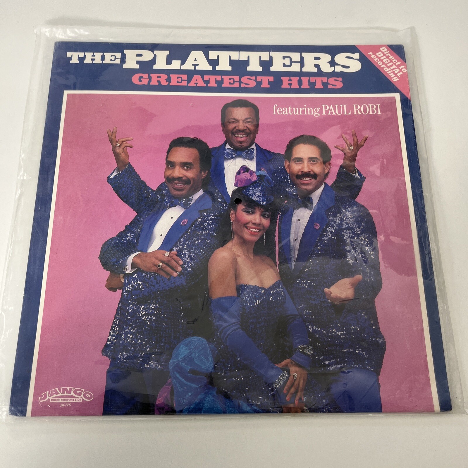Apu Robi The Platters Greatest hits FACTORY SEALED LP 1986 featuring Paul Robi ...