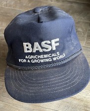Vintage BASF Agrichemicals For A Growing World Cap America Adjustable Strap Hat