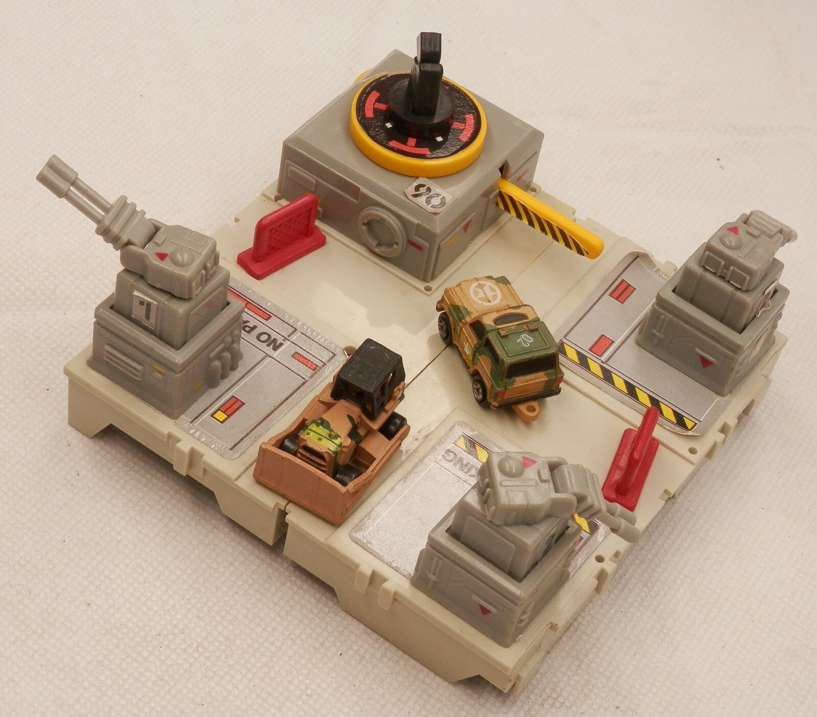 Micro Machines BATTLE BLOCK Military Zone Travel City Playset VIntage ...