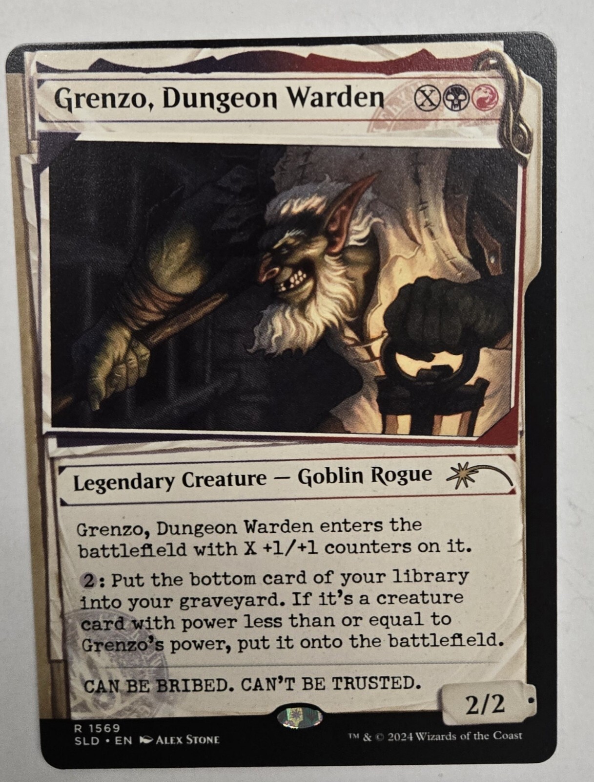 Grenzo Dungeon Warden Secret Lair Regular Edition