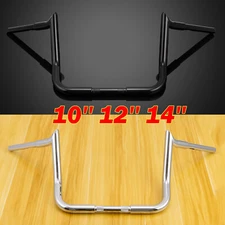 10 12 14" Meathook Hanger Handlebar 1.25'' for Harley Electra Glide Street 1986+