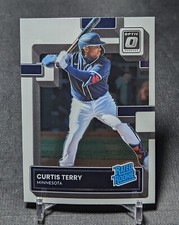 Curtis Terry Base Rated Rookie RC 2022 Donruss Optic Card #86 Minnesota Twins