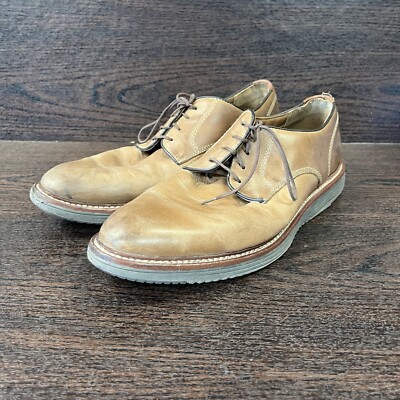 Johnston Murphy Mens Shoes Upton Plain Toe Brown Size 11 US  display picture 3