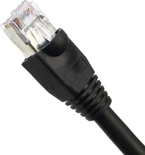 Cat6 Outdoor Waterproof Ethernet Cable Direct Burial 600MHz Shielded Pure Copper