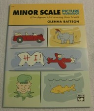 Minor Scale Picture Workbook Fun Piano Glenna Battson New